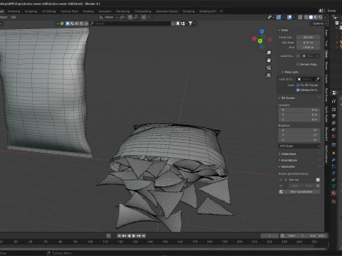 Doritos com pimenta doce Modelo 3D