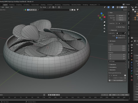 Lays bowl Model 3D