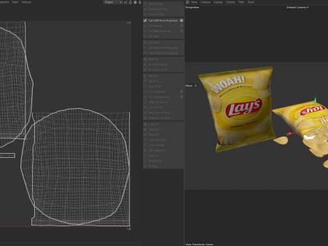 Lays classic salted 3D Model