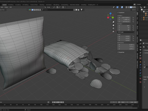 Lays classic salted 3D Model