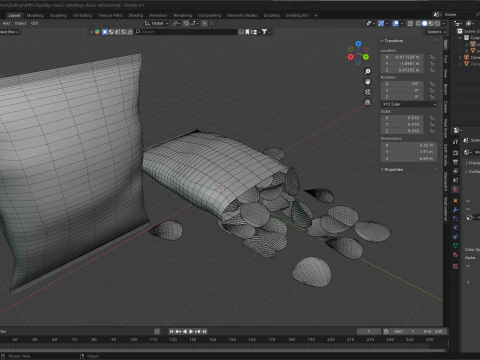 Lays classic salted 3D Model
