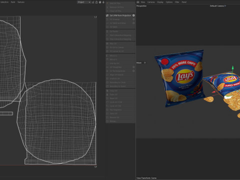 Lays india magic masala 3D Modell