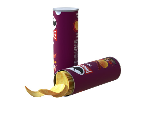Pringles bbq 3D 模型