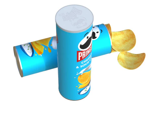 Pringles cheddar sour cream 3D Model