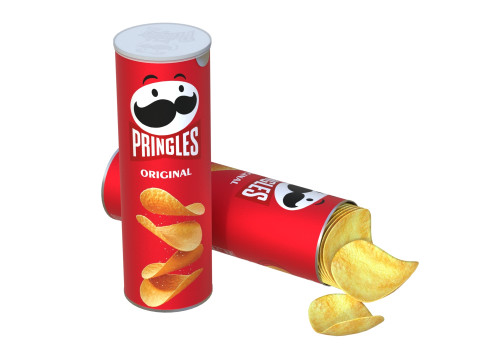 Pringles original 3D 模型