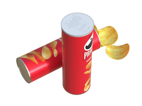 Pringles original 3D 模型