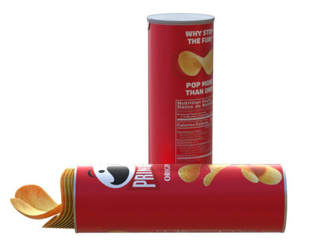Pringles original 3D 模型