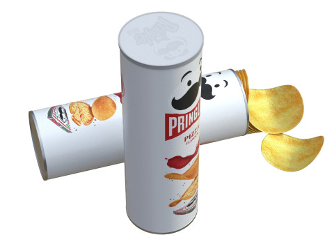 Pringles pizza flavour 3D Модель