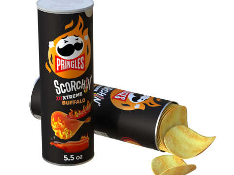Pringles scorchin buffalo 3D Model