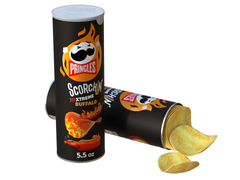 Pringles scorchin buffalo 3D Model