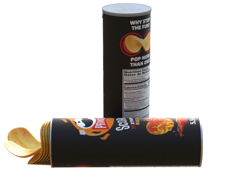 Pringles scorchin buffalo 3D Model
