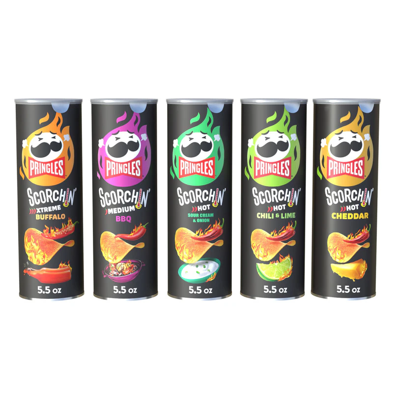 Pringles scorchin collection 3D Model .c4d .max .obj .3ds .fbx .stl .blend 