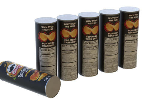 Pringles scorchin collection 3D Модель