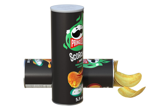 Pringles scorchin sour cream and onion 3D-Modell