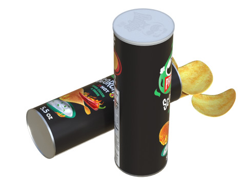 Pringles scorchin sour cream and onion 3D-Modell