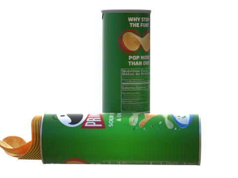 Pringles sour cream 3Dモデル