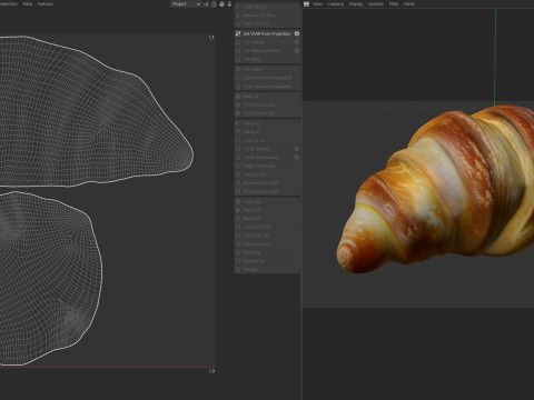 Croissant 3D Model