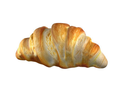 Croissant 3D Model