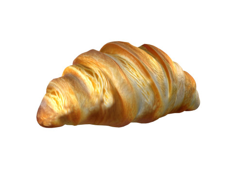 Croissant 3D Model