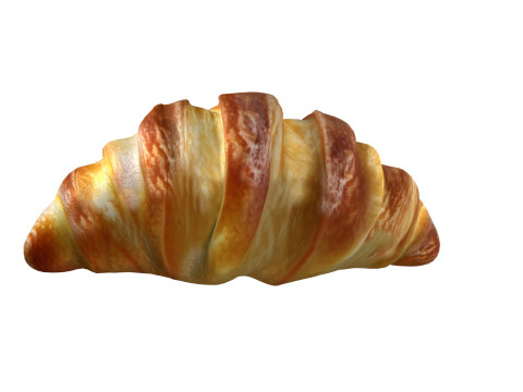 Croissant 3D Model