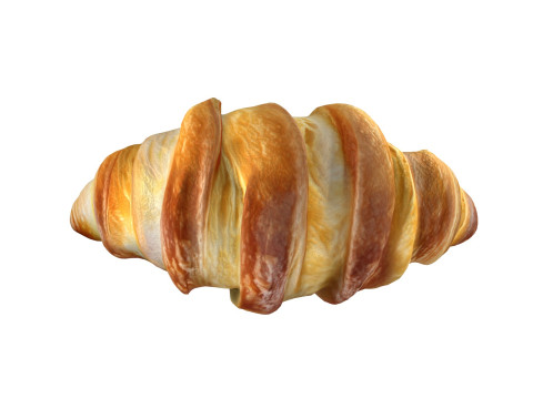 Croissant 3D Model
