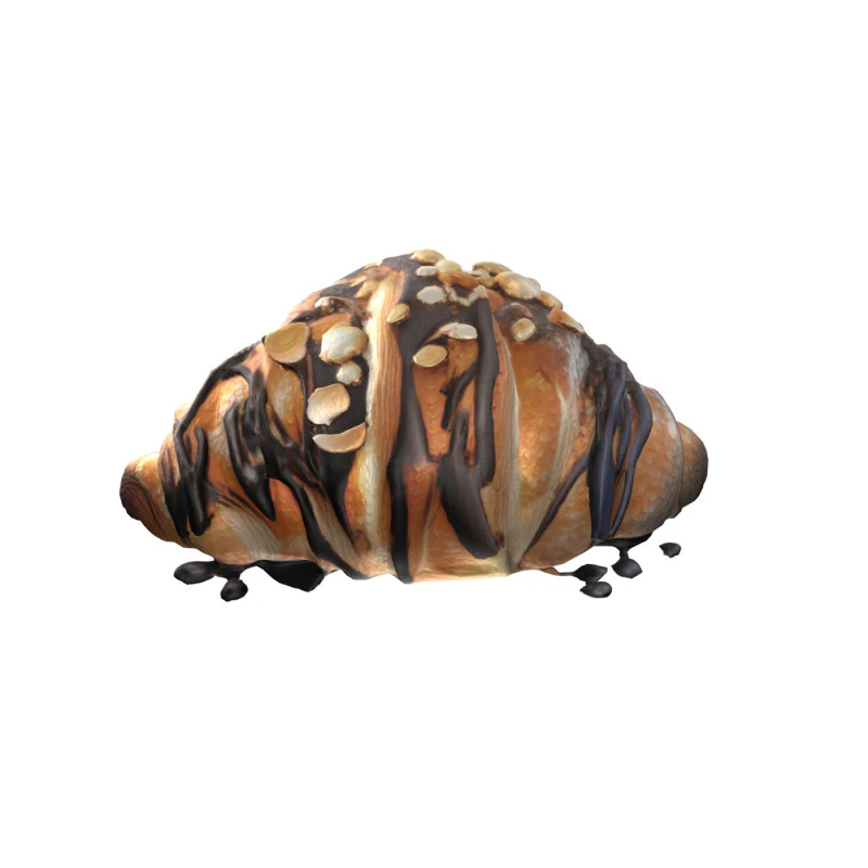 Croissant 2 Modelo 3D .c4d .max .obj .3ds .fbx .stl .blend