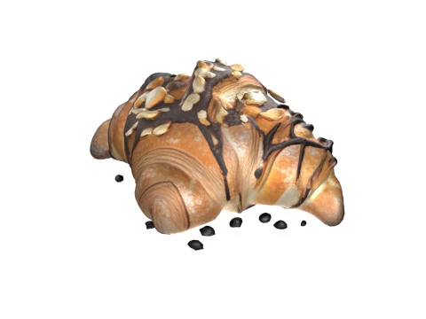 Croissant 2 Modelo 3D