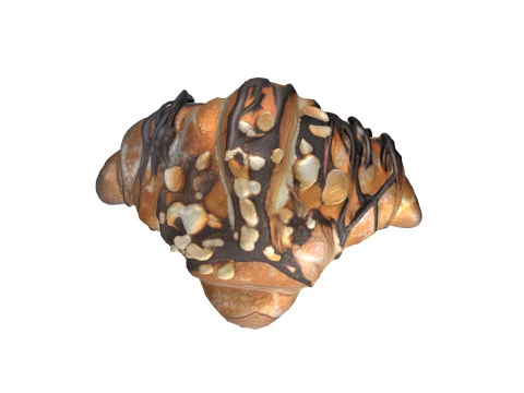 Croissant 2 Modelo 3D