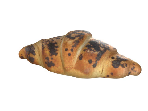 Croissant 3 3D Model