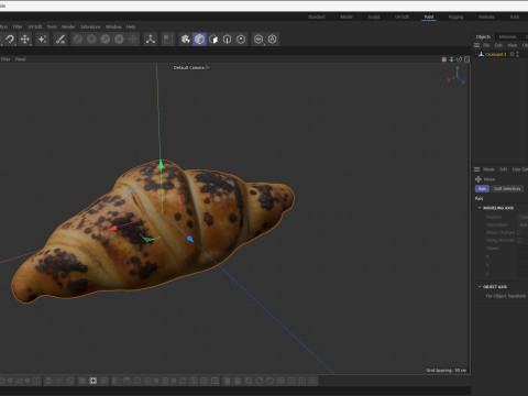 Croissant 3 3D Модель