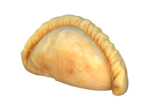 Curry puff pastry Modèle 3D