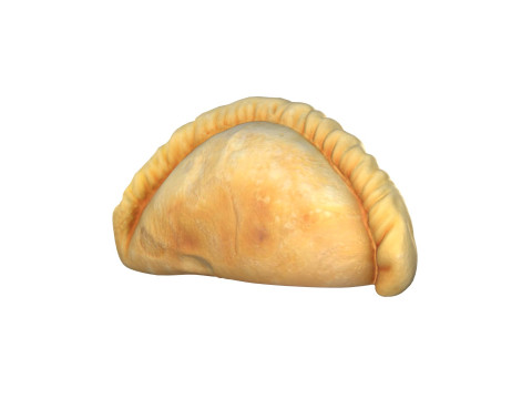 Curry puff pastry Modèle 3D