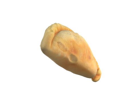 Curry puff pastry Modèle 3D