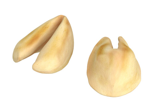 Fortune cookie Modello 3D