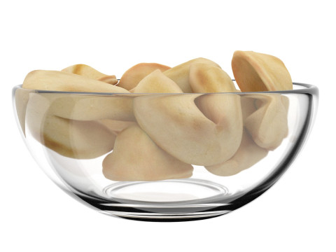 Fortune cookie bowl 3D Modell