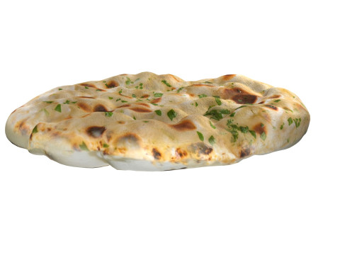 Indian Naan Modelo 3D