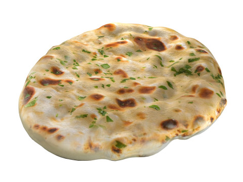 Indian Naan Modelo 3D