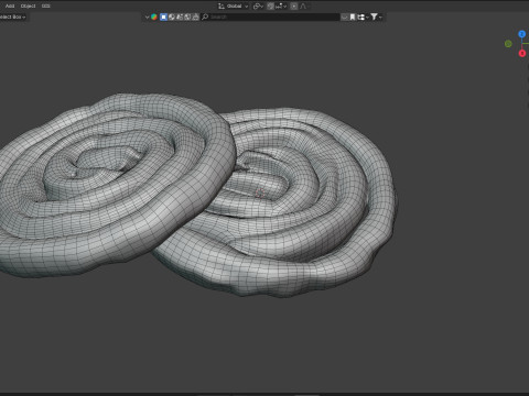 Jalebi 3Dモデル