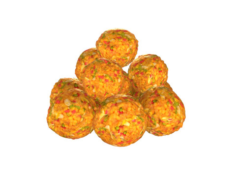 Laddu Indian Sweets 3D Model