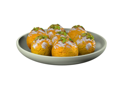 Laddu Motichoor 3D Model