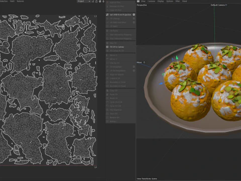 Laddu Motichoor 3D Model