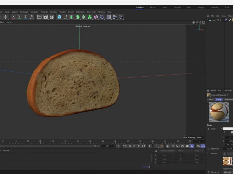 Biscoito Modelo 3D
