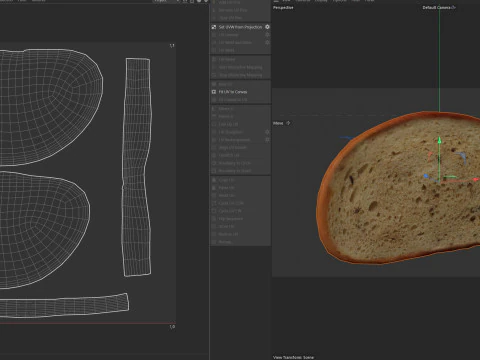 Biscoito Modelo 3D