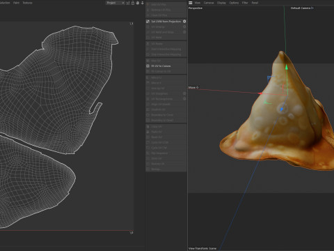 Samosa 3D मॉडल