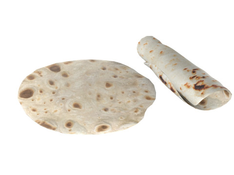 Tortilla Roti 3D Model