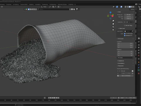 Wheat sack 3D Model