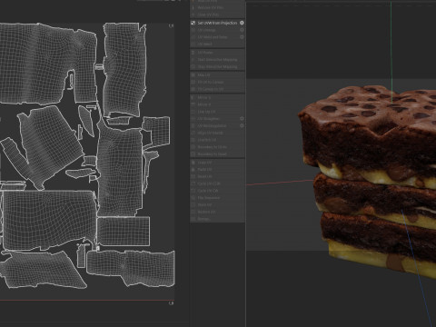 Brownie 3 3D Model