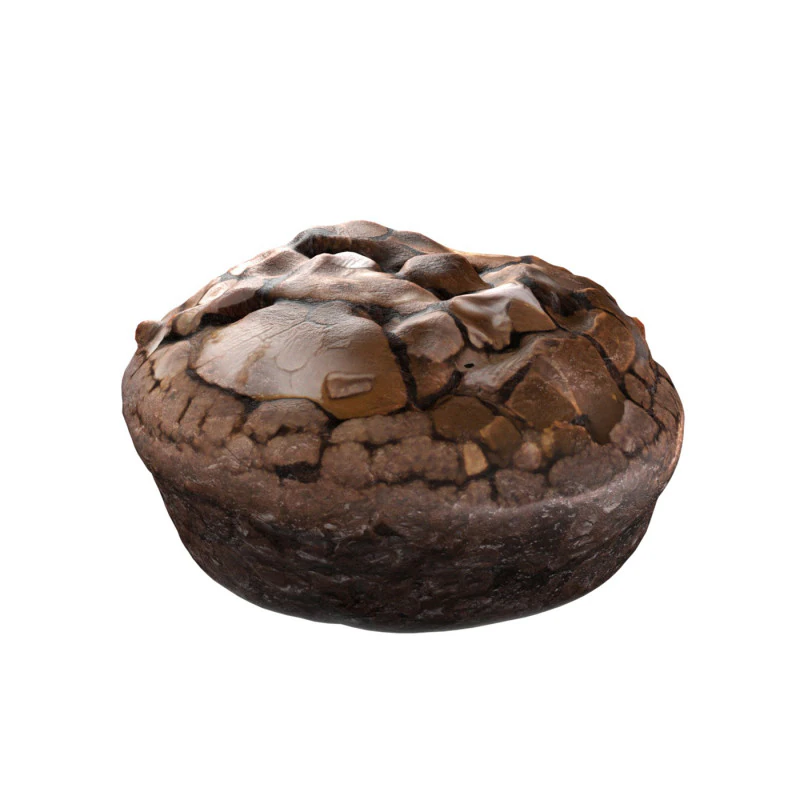 Brownie 5 3D Model .c4d .max .obj .3ds .fbx .stl .blend 