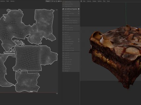 Brownie 7 Modelo 3D