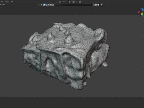 Brownie 7 Model 3D